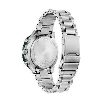 Citizen Promaster Air A-T CB5004-59W Green Dial Silver-Tone Stainless Steel Men's Watch