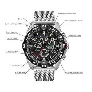 Citizen Promaster Navihawk A-T CB5840-59E Eco-Drive Chronograph Men's Watch