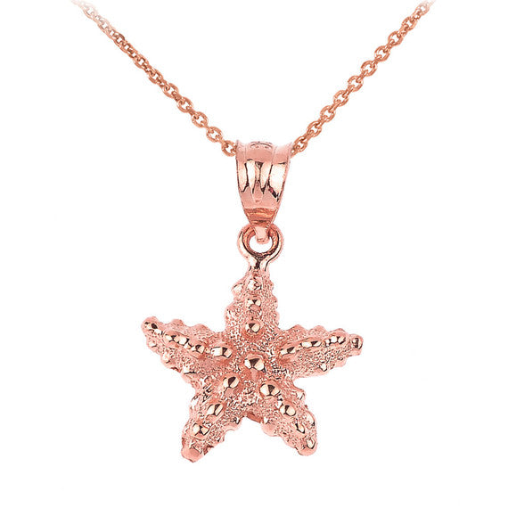 Gold Dragon Charm Pendant Necklace(Availbale In Yellow/Rose/White Gold)