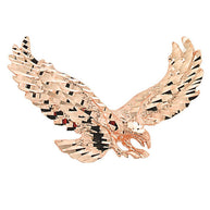 Gold Soaring Eagle Pendant (Available In Yellow/Rose/White Gold)