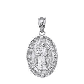 .925 Sterling Silver Scuba Diver Sports Charm Pendant Necklace