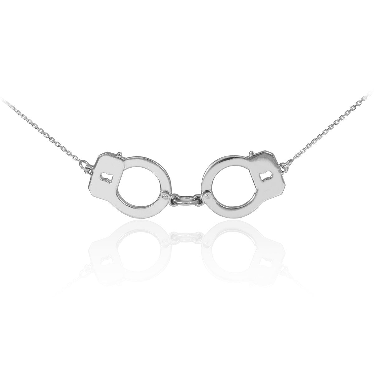 14k Gold Handcuffs Necklace(Available In Yellow/Rose/White Gold)