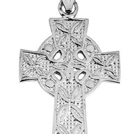 Gold Celtic Knot Charm Triquetra Pendant Necklace(Available in Yellow/Rose/White Gold)