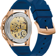 Bulova 97A185 Marc Anthony CURV Blue Dial Men's Watch