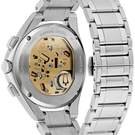 96A297 Bulova Curv Chronograph Quartz Green Dial Men's Watch