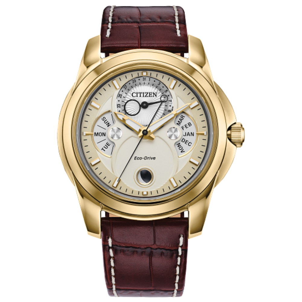 BU0082-06P Citizen Calendrier Champagne Dial Men's Watch