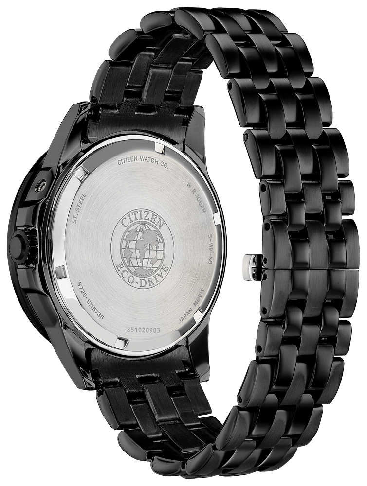 BU0057-54E Citizen Calendrier Black Dial Men's Watch