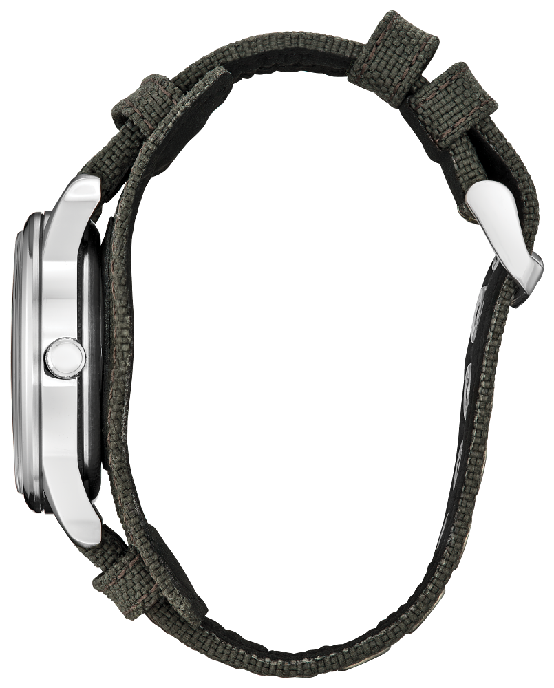 Citizen BV1140-00W Eco-Drive Marvel Captain America Dark Gray Stainless Steel Men's Watch