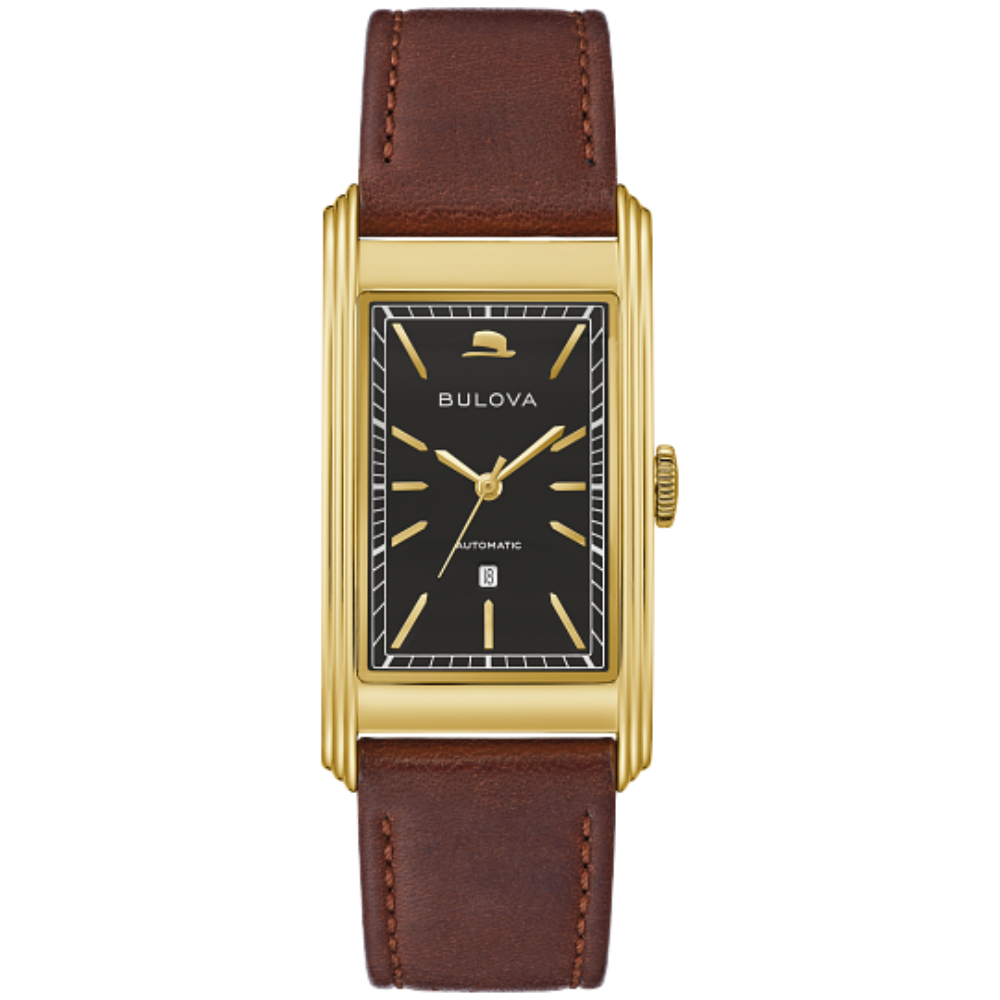 Bulova 97B224 Chairman of the Board Black Dial Men's Watch