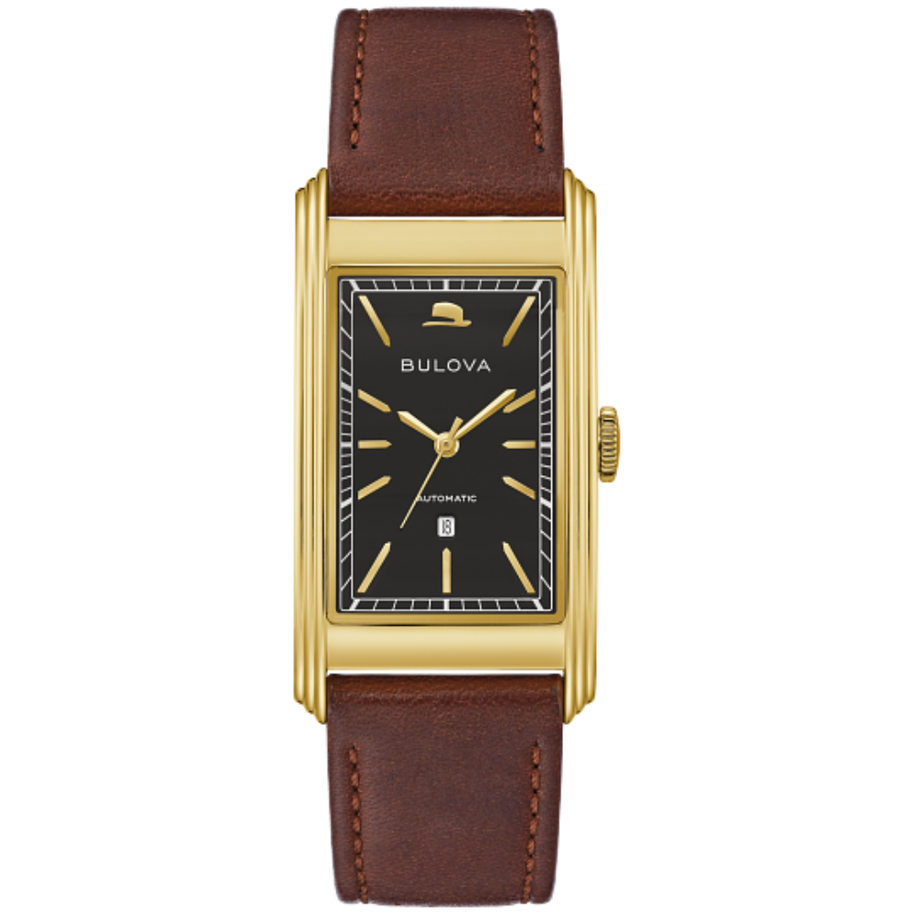 Bulova 97B224 Chairman of the Board Black Dial Men's Watch