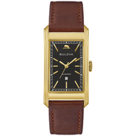 Bulova 97B224 Chairman of the Board Black Dial Men's Watch