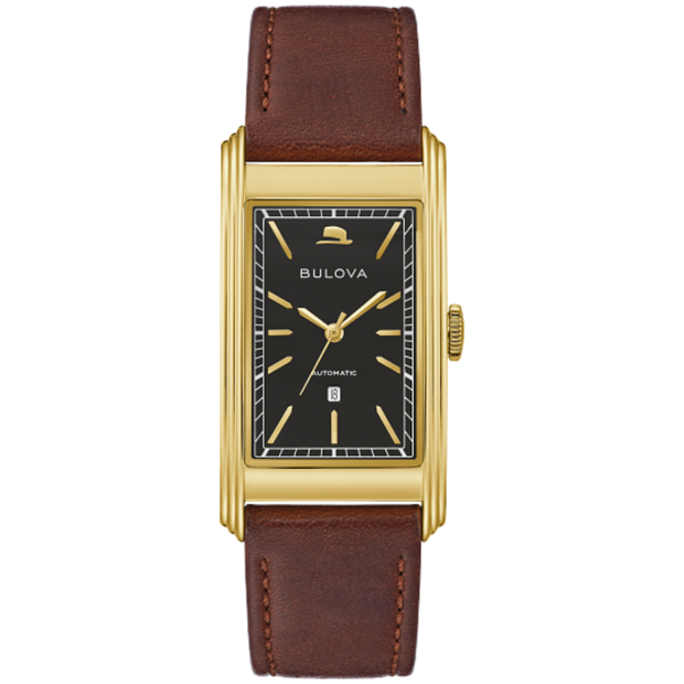 Bulova 97B224 Chairman of the Board Black Dial Men's Watch