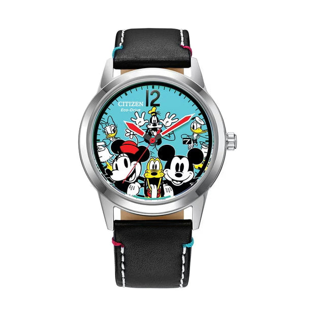 Citizen Disney AW1235-06W Black Dial Stainless Steel Men's Watch