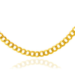 2.85mm Men’s Gold Miami Cuban Link Chain Necklace