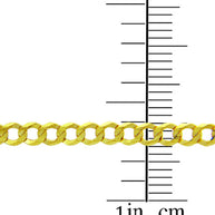 2.85mm Men’s Gold Miami Cuban Link Chain Necklace