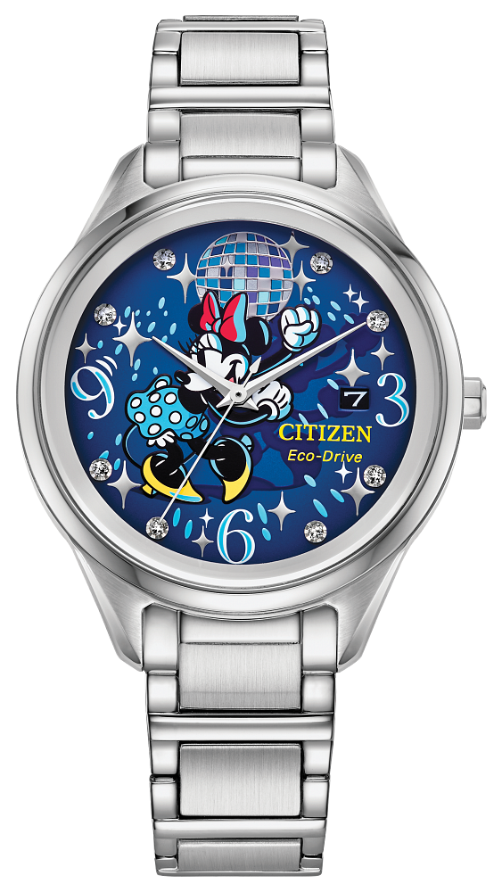 Citizen FE6106-52W Disney Minnie Mouse “Dancing Minnie” Blue Dial Women's Watch