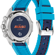 96B460 Bulova E1 Team Miami Men's Electric Boat Racing Marine Star