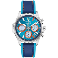 96B460 Bulova E1 Team Miami Men's Electric Boat Racing Marine Star