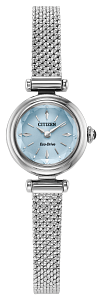 EG7081-51L Citizen Eco-Drive Mother of Pearl Light Blue Dial Stainless Steel Women's Watch