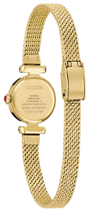 EG7086-57P Citizen Eco-Drive Ladies Elegance Watch Mother of Pearl / Silver Dial Stainless Steel Women's Watch