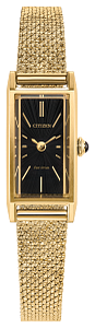 EG7128-59E Citizen Eco-Drive Mother of Pearl Black Dial Women's Watch