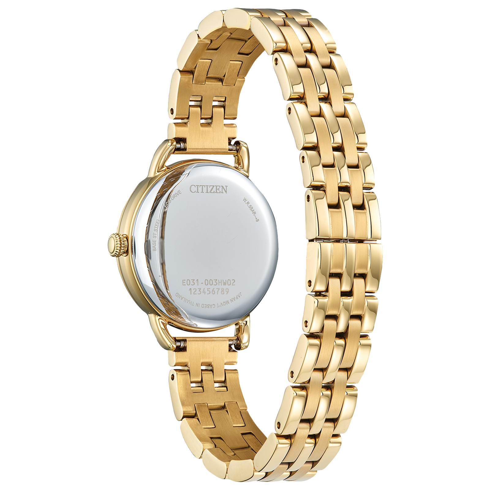 EM1052-51A Citizen Eco-Drive Women's Classic Coin Edge