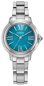 EM1161-55L Citizen Eco-Drive Mother of Pearl BlueDial Stainless Steel Women's Watch