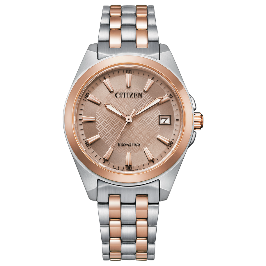 EO1226-59X Citizen Eco Drive Corso Two Tone Stainless Steel Ladies Watch