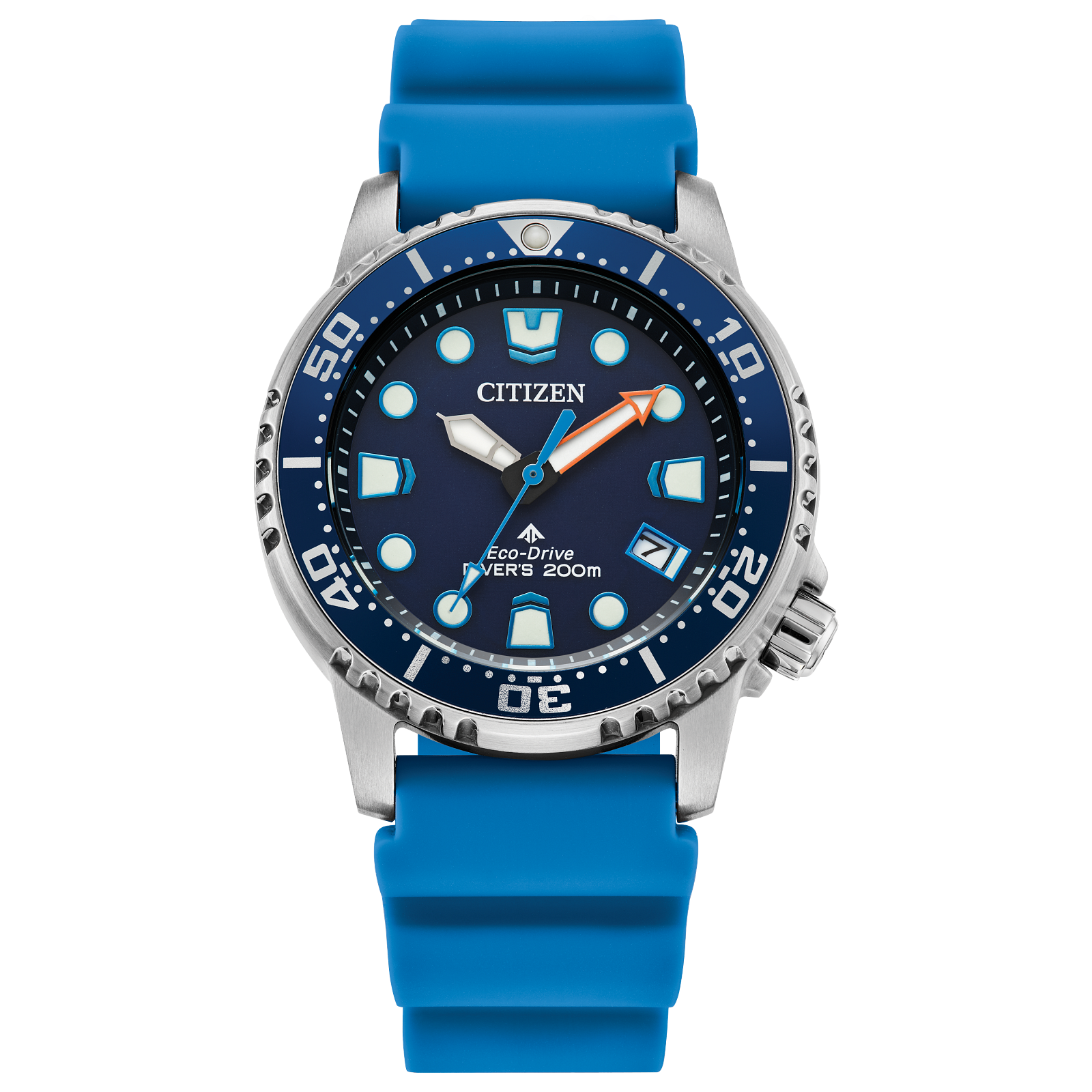 EO2028-06L Citizen Analogue Eco-Drive Watch Silicone Strap Women's Watch