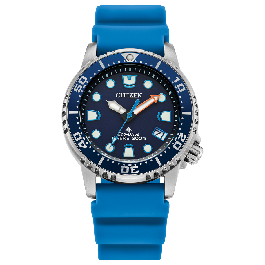 EO2028-06L Citizen Analogue Eco-Drive Watch Silicone Strap Women's Watch