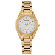 EW2582-59A Citizen Eco-Drive Silver Dial Ladies Watch