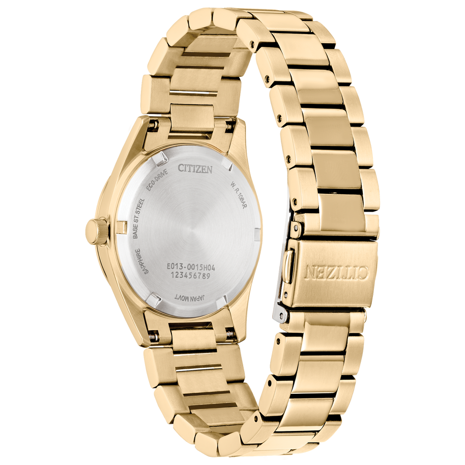 EW2642-59D Citizen Sport Luxury Eco-Drive Crystal MOP Dial Ladies Watch