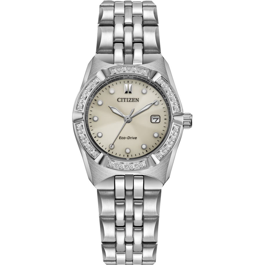 EW2710-51X Citizen Classic Eco-Drive Silver Stainless Steel Women's Watch