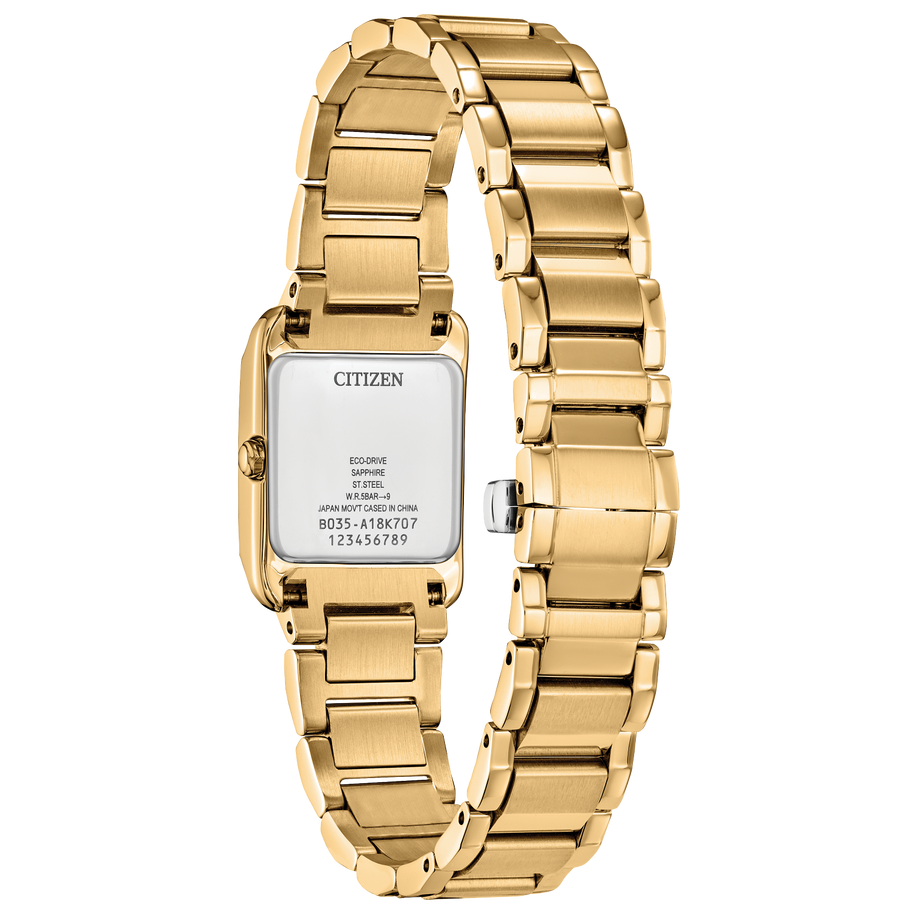 EW5602-57D Bianca Citizen Gold Tone Stainless Steel Watch