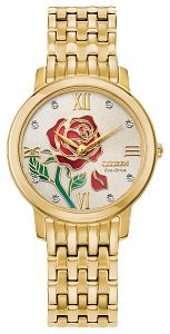 Citizen Silhouette EX1492-59W Champagne Dial Gold-Tone Stainless Steel Women's Watch