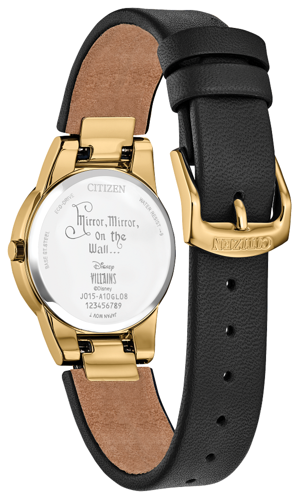 Citizen GA1082-46W Disney Evil Queen Shadow Black Dial Ladies Watch