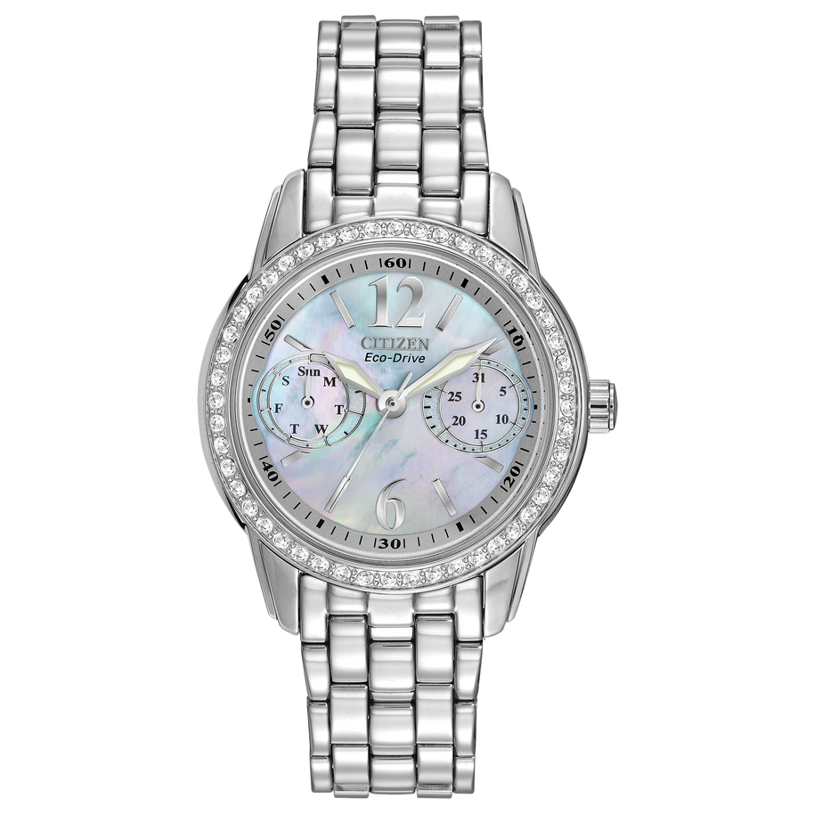 FD1030-56Y Citizen Silhouette Crystal Eco-Drive Stainless Steel Ladies Watch