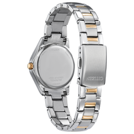 FE1146-71A Citizen Eco-Drive Silhouette Two-Tone Stainless Crystal Watch