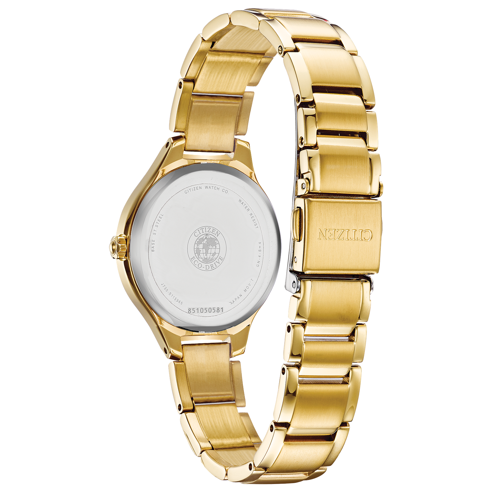 FE2102-55A Citizen Corso Silver Dial Gold-tone Ladies Watch