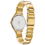 FE2102-55A Citizen Corso Silver Dial Gold-tone Ladies Watch