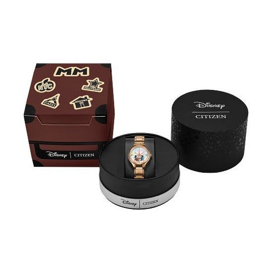 Citizen Mickey Mouse FE2103-52D Rose Gold-Tone Women's Watch