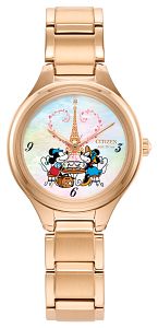 Citizen Mickey Mouse FE2103-52D Rose Gold-Tone Women's Watch
