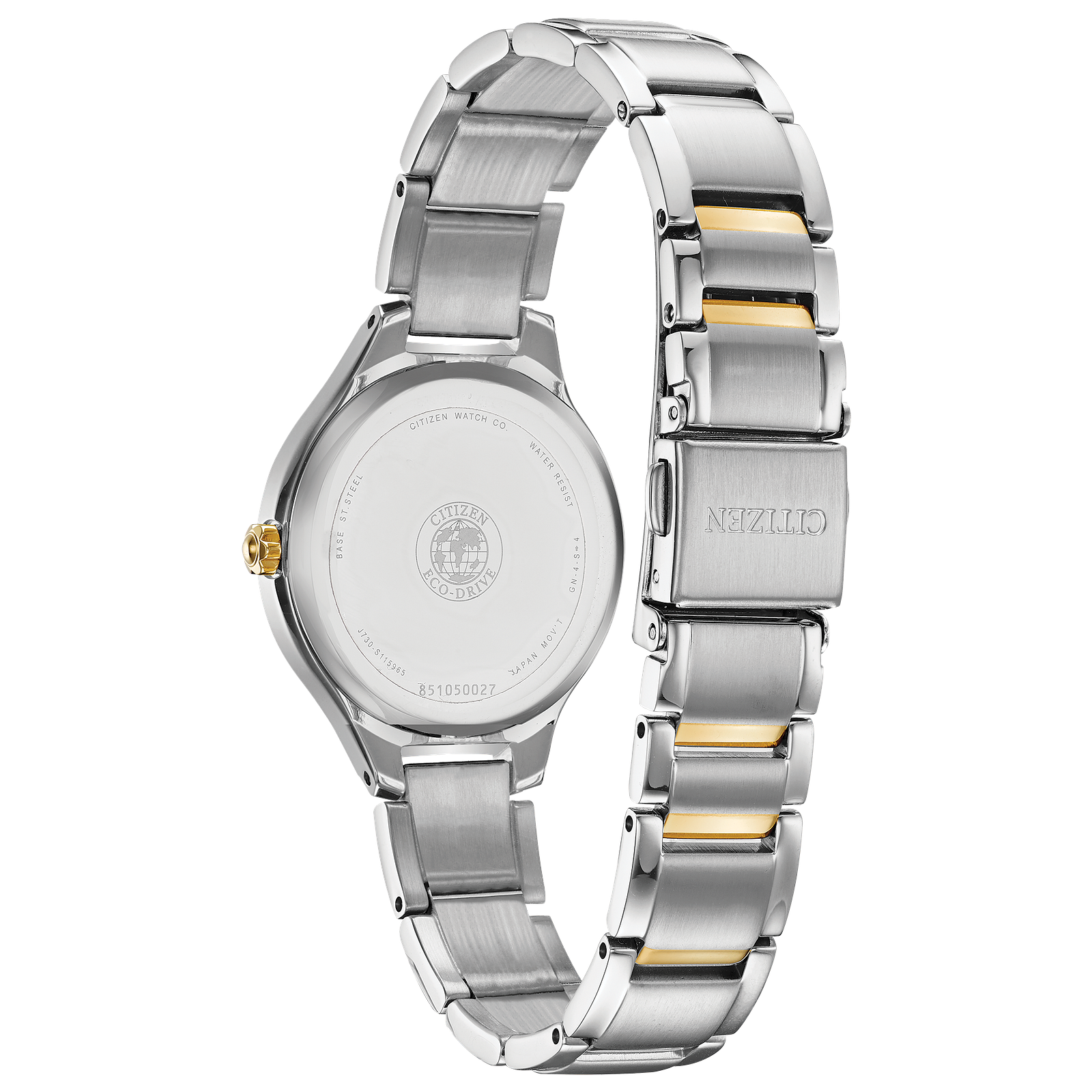 FE2104-50A Citizen Eco-Drive Corso Diamond Accents Two-Tone Women's Watch