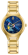 FE2108-59W Citizen Disney Mother of Pearl Blue Dial Stainless Steel Women's Watch