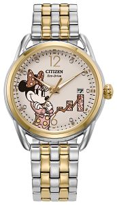 Citizen Classic FE6084-70W White Dial Two-Tone Stainless Steel Women's Watch