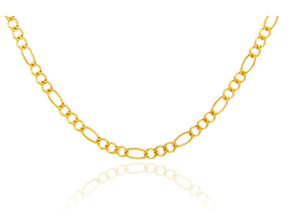0.67mm Gold Box Chain Necklace