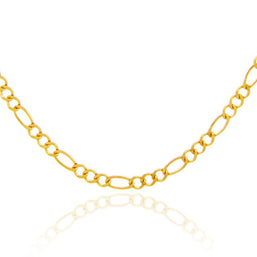 0.67mm Gold Box Chain Necklace