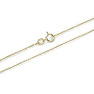 Gold Football Engravable Name & Number Sports Pendant Necklace (Available in Yellow/Rose/White Gold)