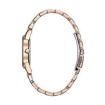 Citizen Disney Mickey Mouse GA1056-54W Black Dial Rose Gold-Tone Stainless Steel Women's Watch
