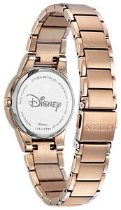 Citizen Disney Mickey Mouse GA1056-54W Black Dial Rose Gold-Tone Stainless Steel Women's Watch